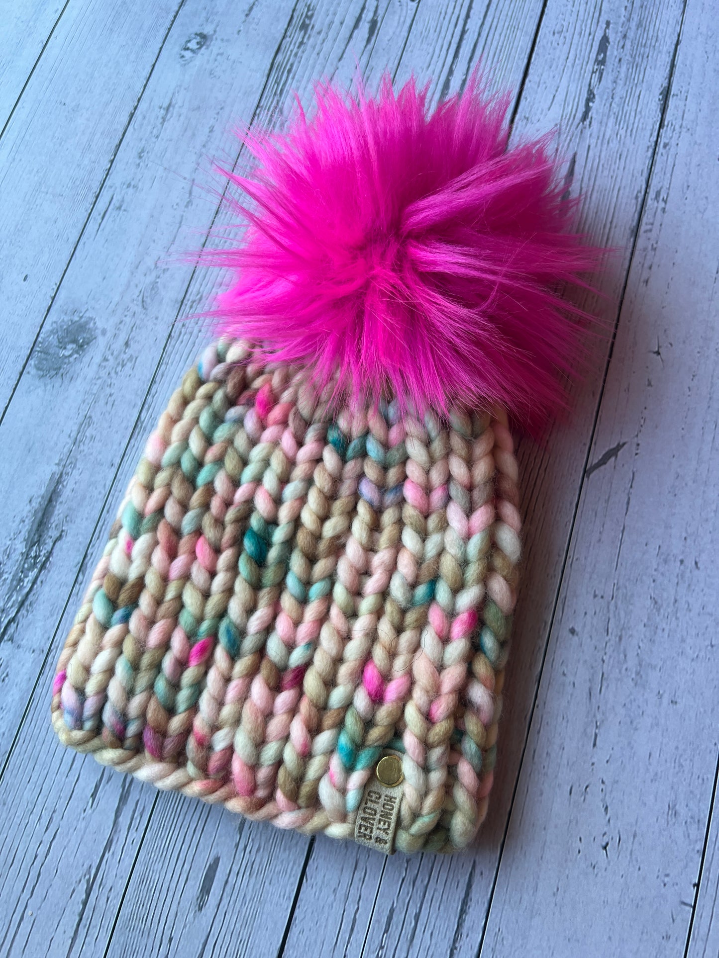 Kid's 100% Merino Wool Luxury Knit Beanie | Baby 6-12 mo.