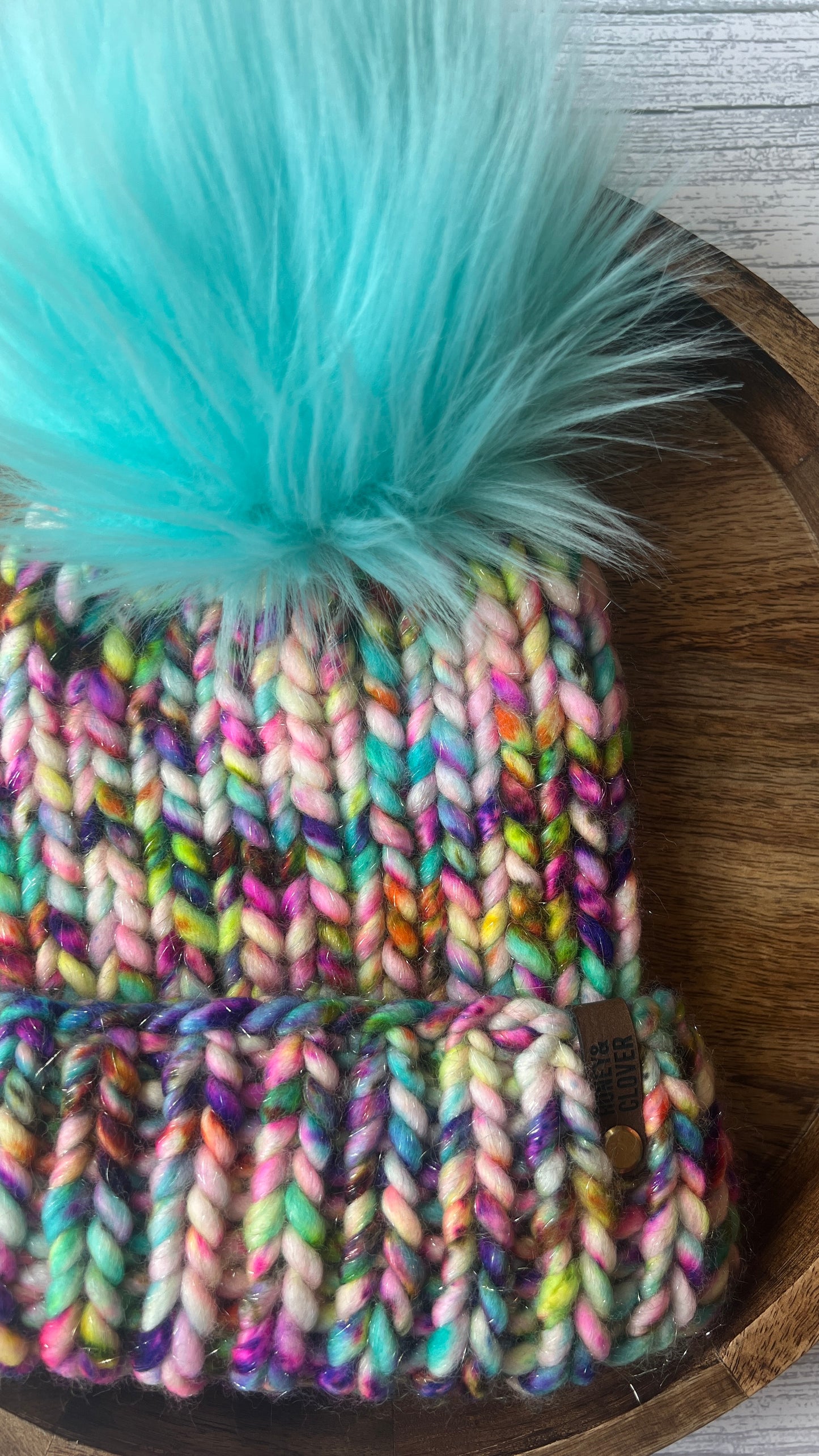 Sparkly Merino Wool Knit Adult Hat | Dawson Beanie