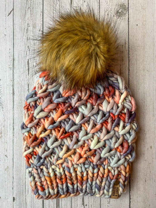 100% Merino Wool Knit Beanie | Crush Hat