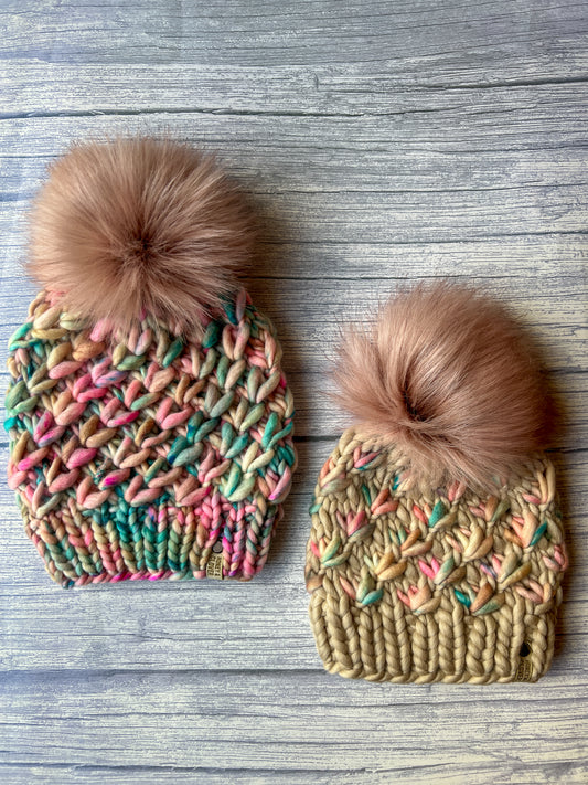 100% Merino Wool Mommy & Mini Set