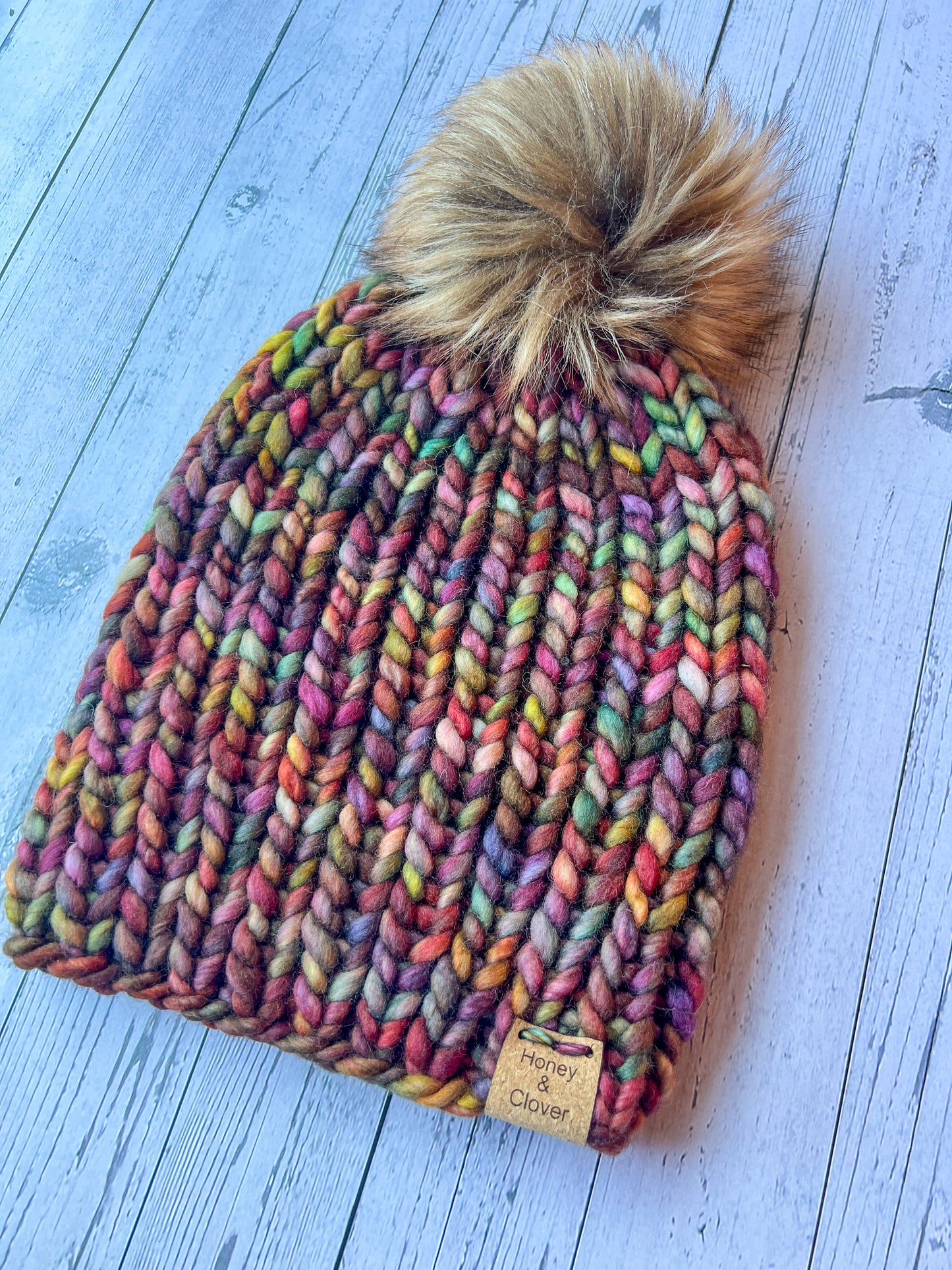 100% Merino Wool Knit Hat | Classic Beanie – Fits Ages 3 to Adult