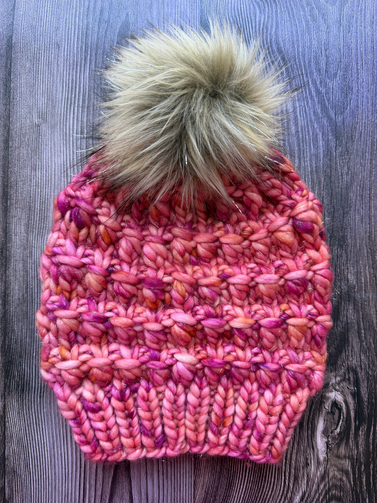 100% Merino Wool Knit Hat | Abalone Beanie