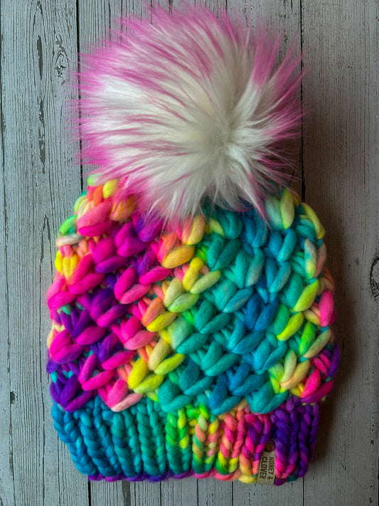 100% Merino Wool Knit Beanie | Crush Hat