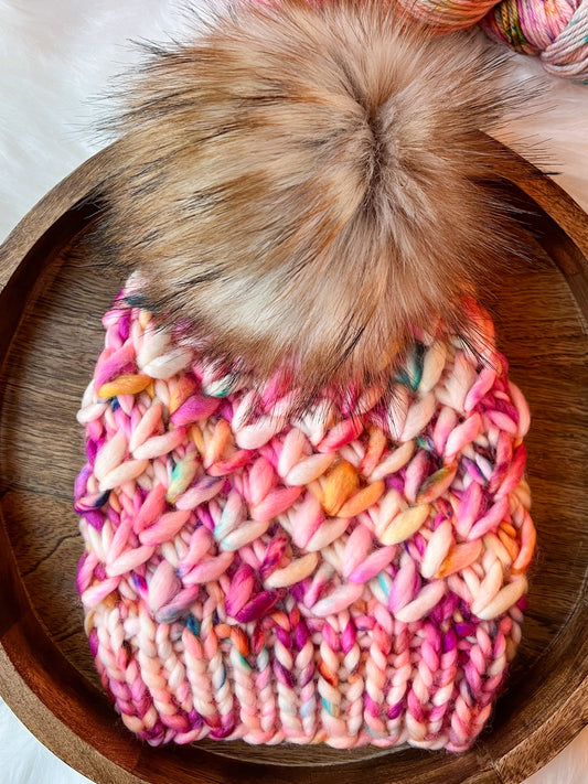 100% Merino Wool Knit Beanie | Crush Hat