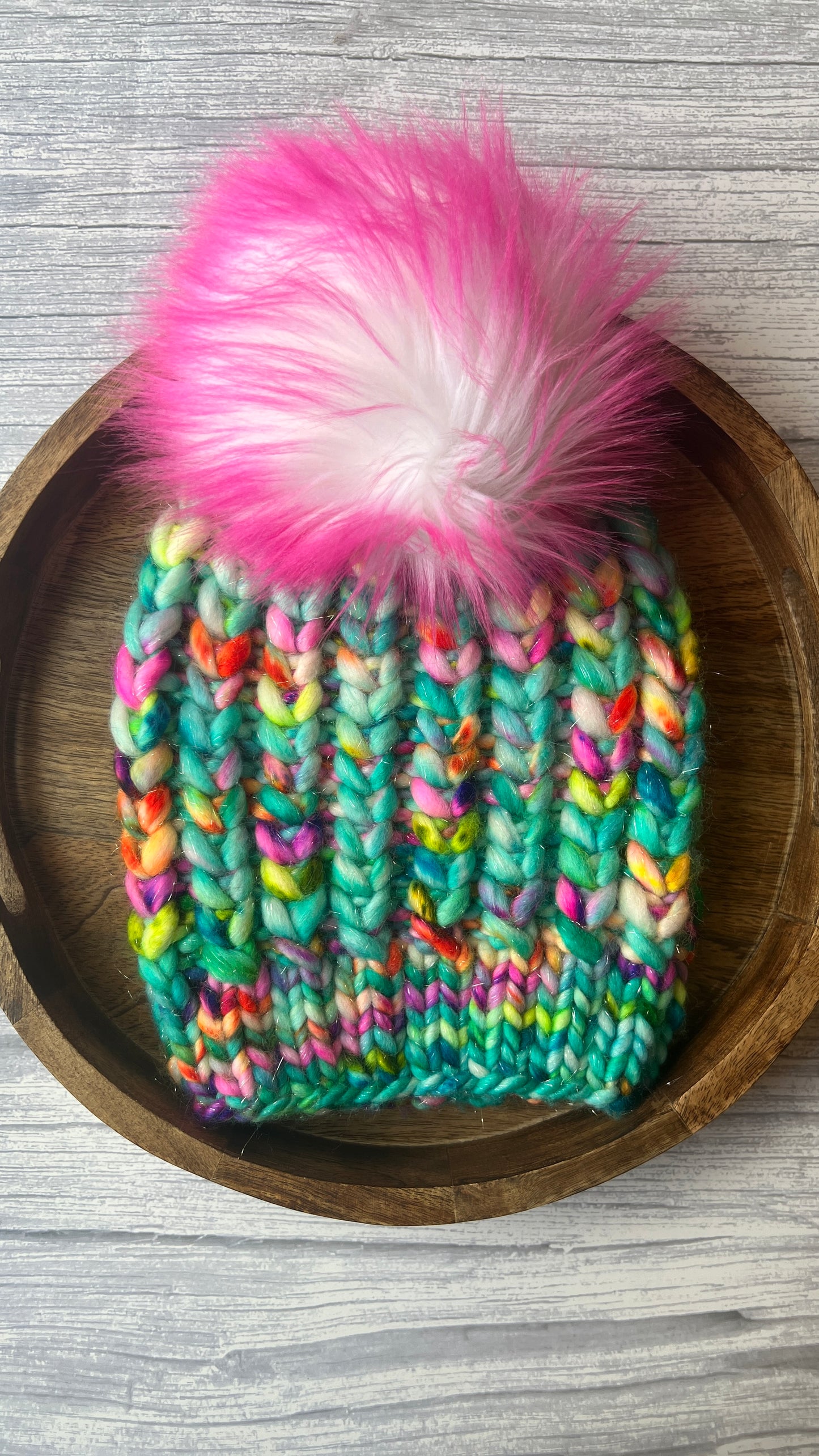 Sparkly Merino Wool Knit Adult Hat | Braided Hearts Beanie