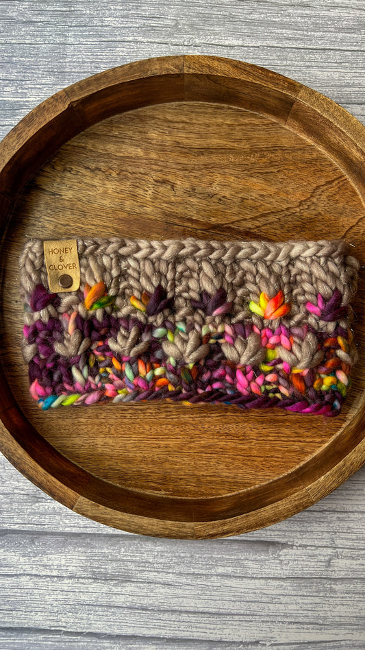 Sparky Merino Wool Knit Headband | Ear Warmers | Mirror Pond Headband