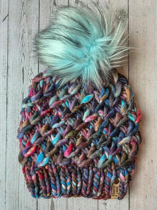 100% Merino Wool Knit Beanie | Crush Hat