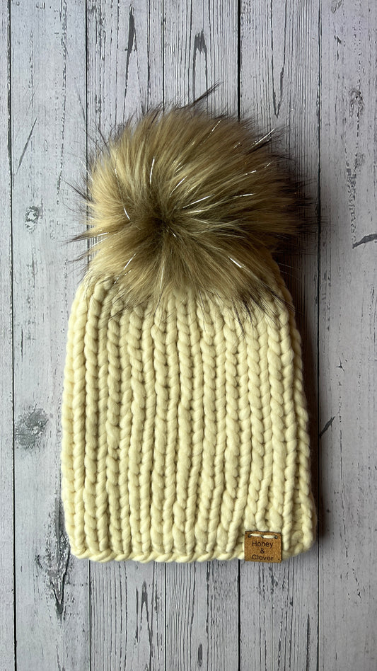 100% Merino Wool Knit Hat | Classic Beanie