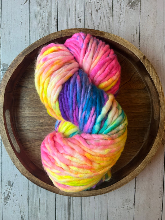 READY TO SHIP | Super Bulky - Rainbow Brite