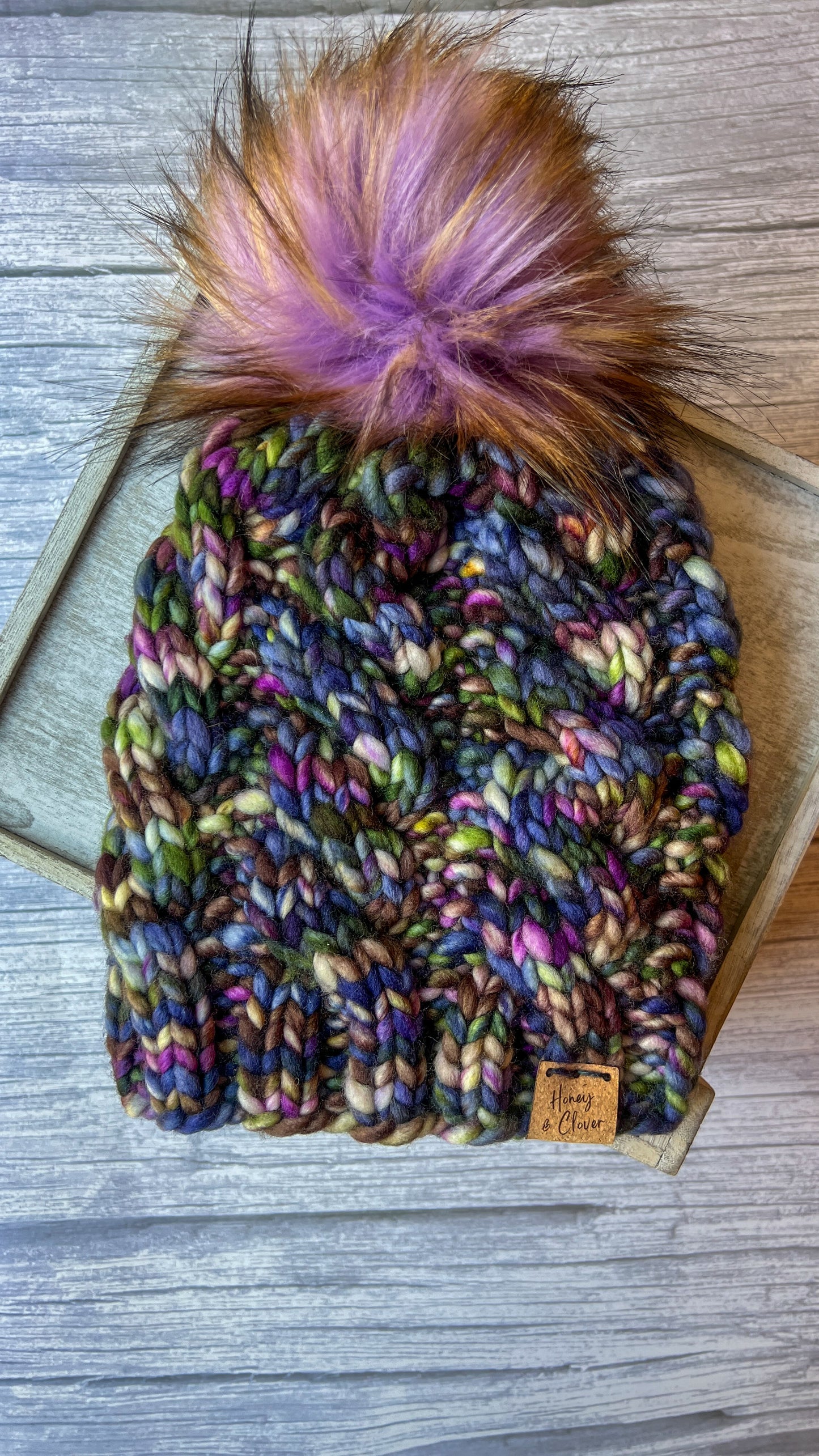 100% Merino Wool Knit Adult Hat | Twistercane Beanie