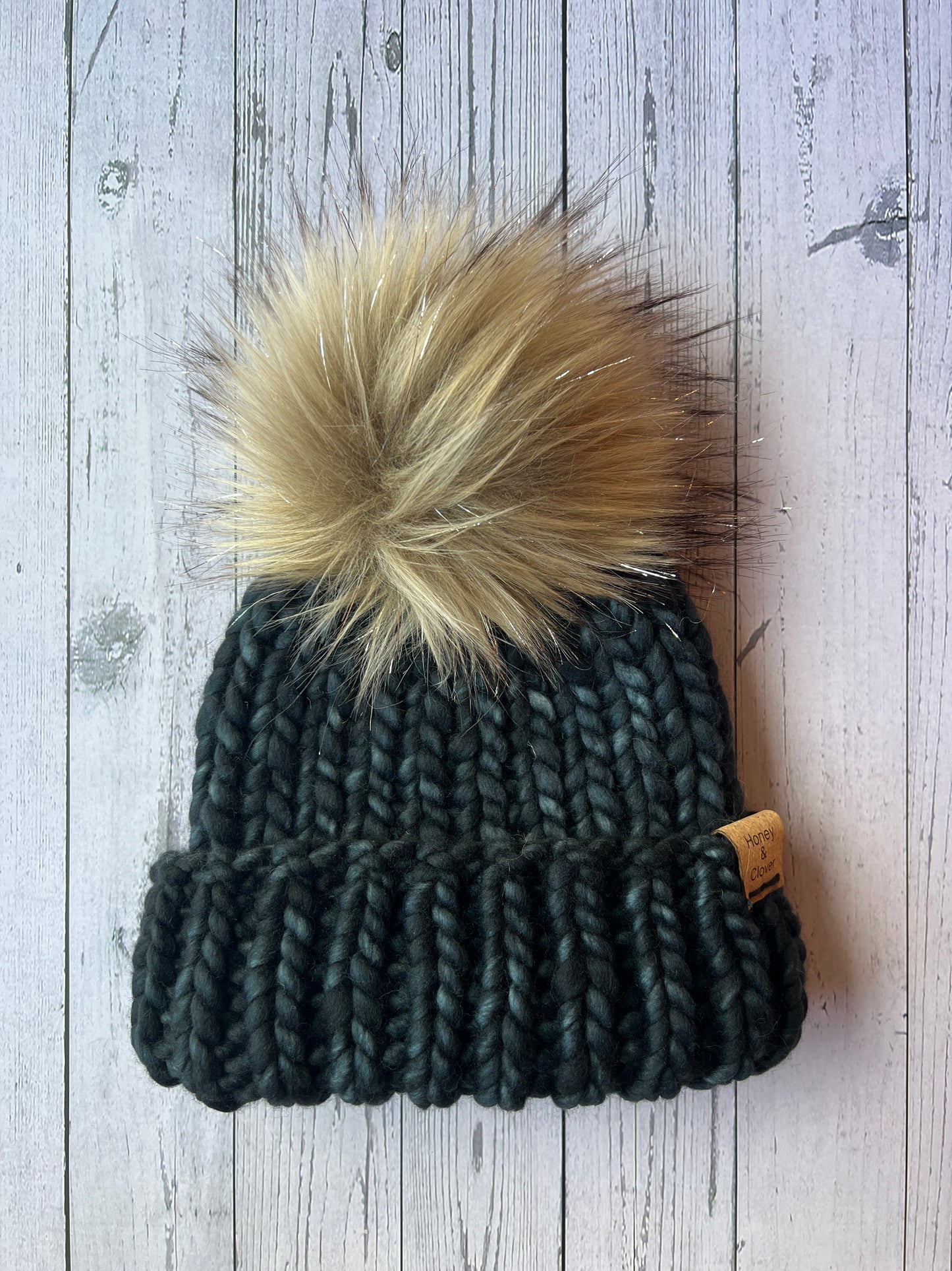 100% Merino Wool Knit Hat | Classic Beanie – Fits Ages 3 to Adult