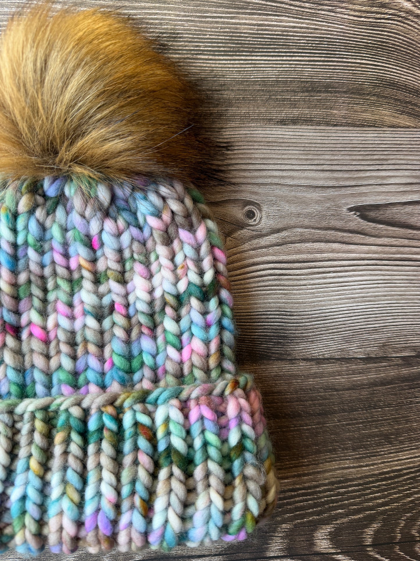 100% Merino Wool Knit Hat | Classic Folded-Brim Beanie