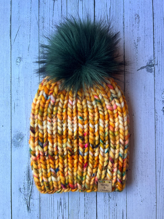 100% Merino Wool Knit Hat | Classic Beanie – Fits Ages 3 to Adult