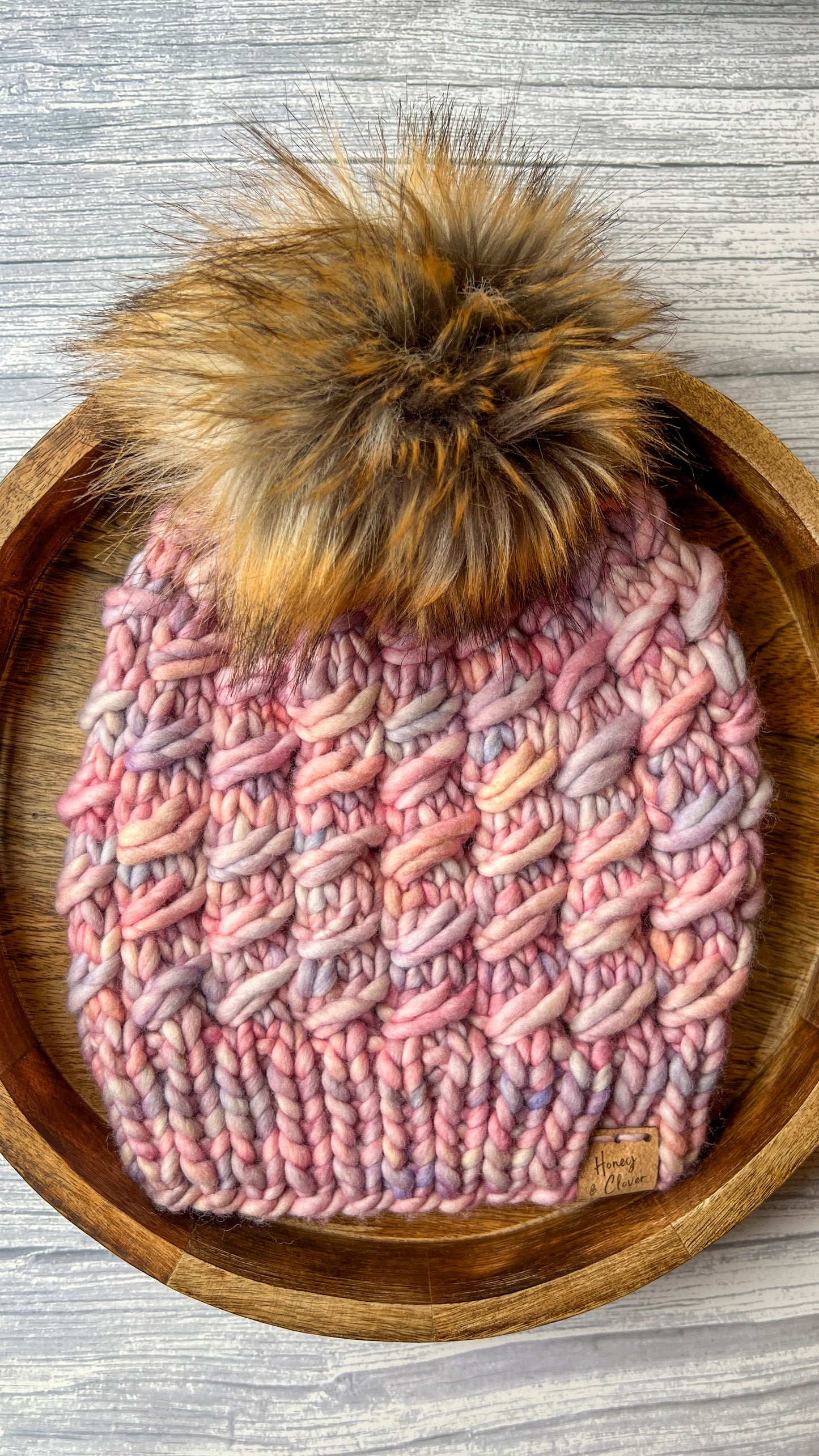 100% Merino Wool Knit Adult Hat | Lara Hat