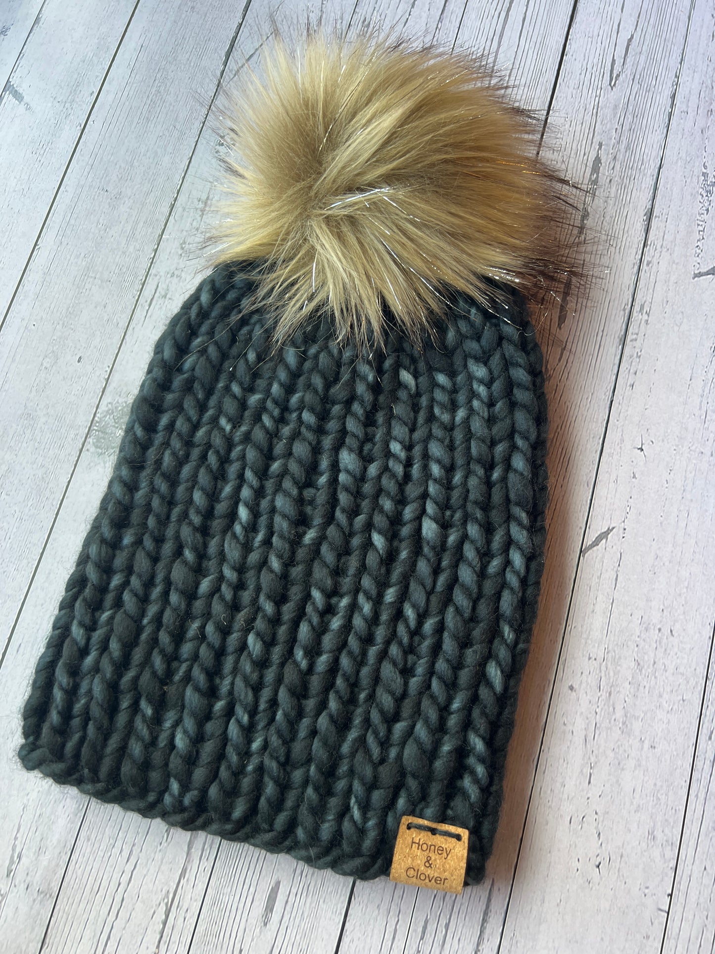 100% Merino Wool Knit Hat | Classic Beanie – Fits Ages 3 to Adult