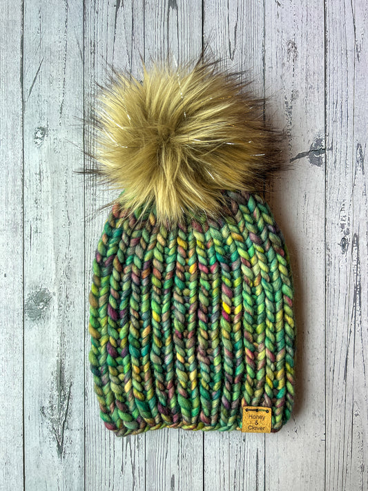 100% Merino Wool Knit Hat | Classic Beanie – Fits Ages 3 to Adult