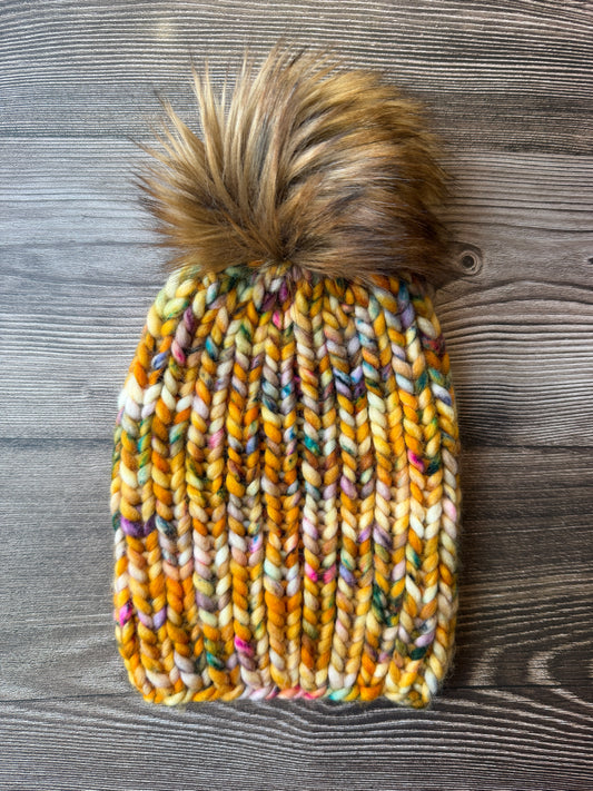 100% Merino Wool Knit Hat | Classic Beanie – Fits Ages 3 to Adult