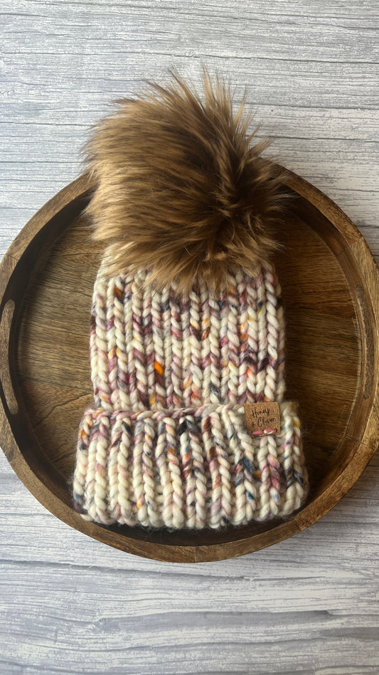 100% Merino Wool Knit Adult Hat | Dawson Beanie