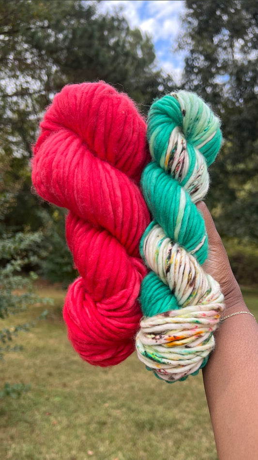 Yarn Pack – Red & Equinox