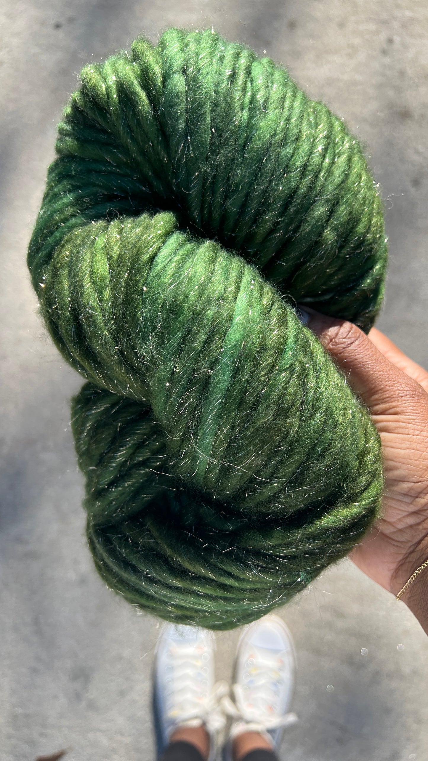 ✨ READY TO SHIP | Super Bulky - Green