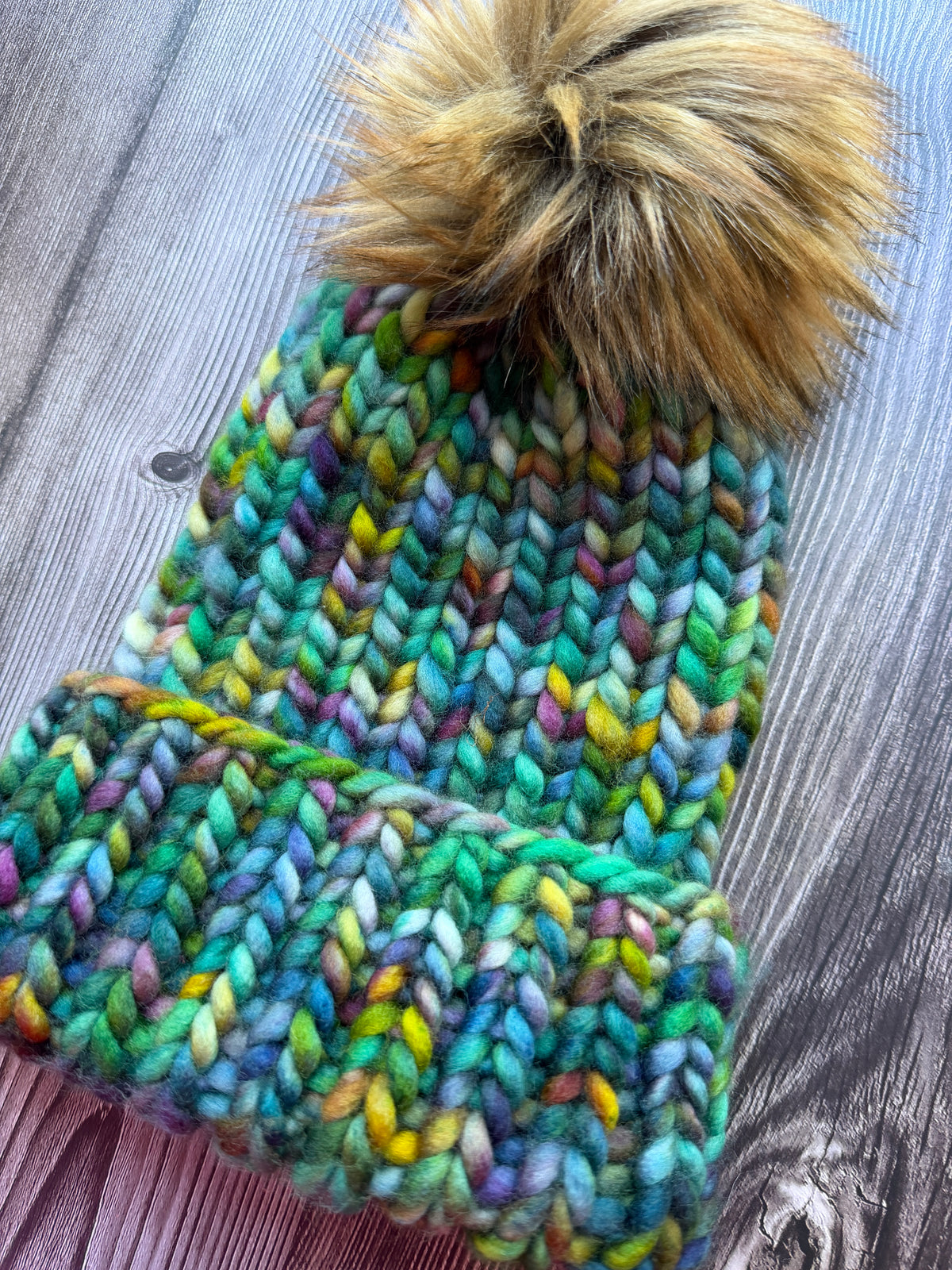 100% Merino Wool Knit Hat | Classic Folded-Brim Beanie