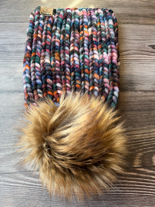 100% Merino Wool Knit Hat | Classic Beanie – Fits Ages 3 to Adult