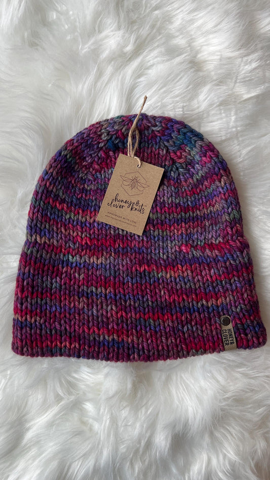 100% Merino Wool Knit Adult Hat | Jake Beanie