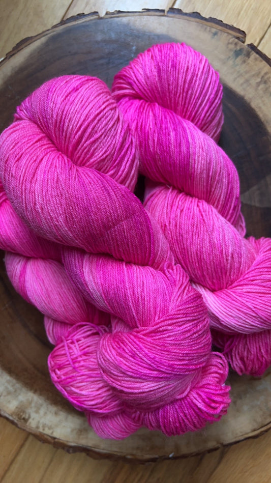 Hand-Dyed Merino Wool Yarn - Soft and Durable Yarn for Knitting and Crocheting | Indie Dyed Merino Wool | Fingering | Pretty In...