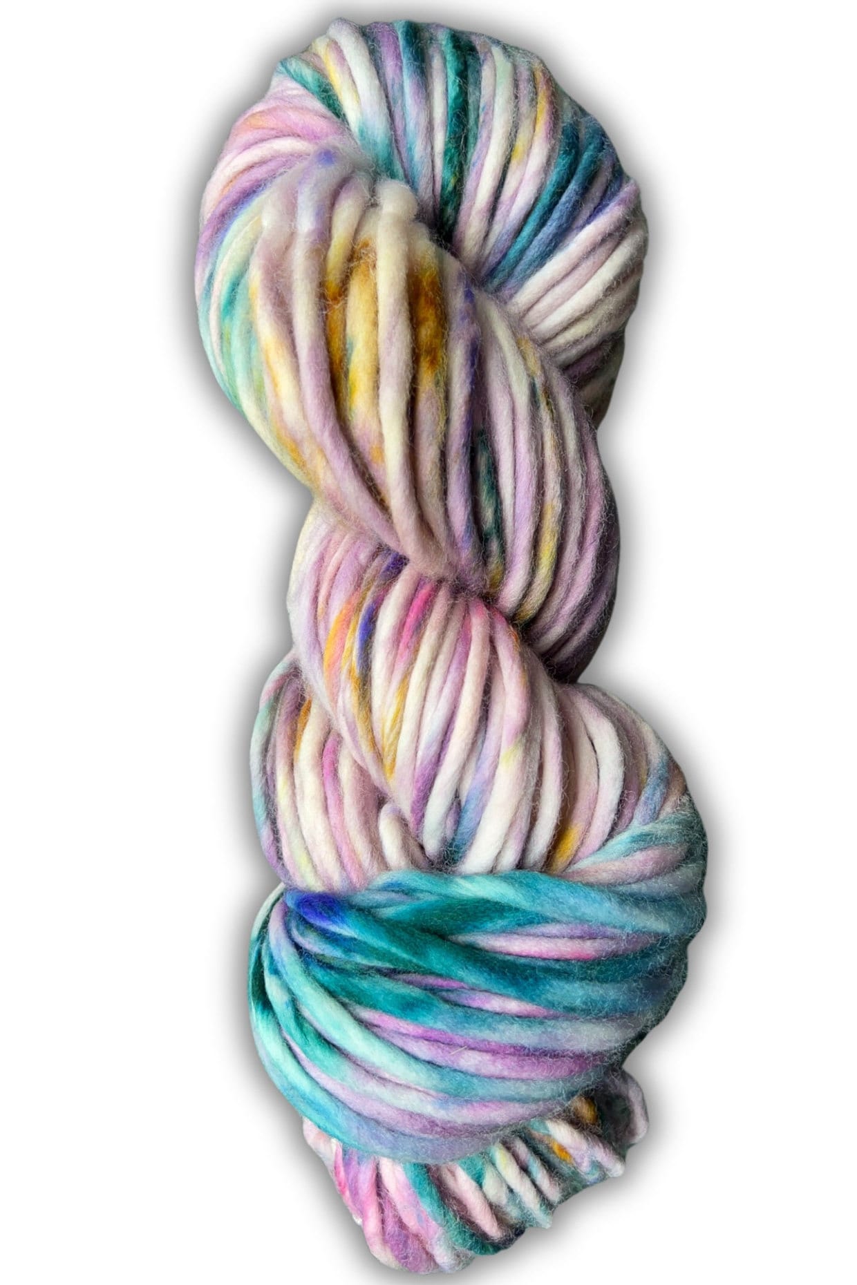 Hand dyed yarn | super bulky yarn | hand dyed merino wool yarn | indie dyed wool | Blossom