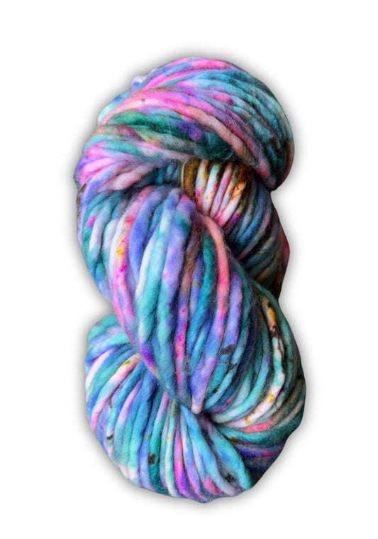 Hand dyed yarn | super bulky yarn | hand dyed merino wool yarn | indie dyed wool | Silent Lucidity