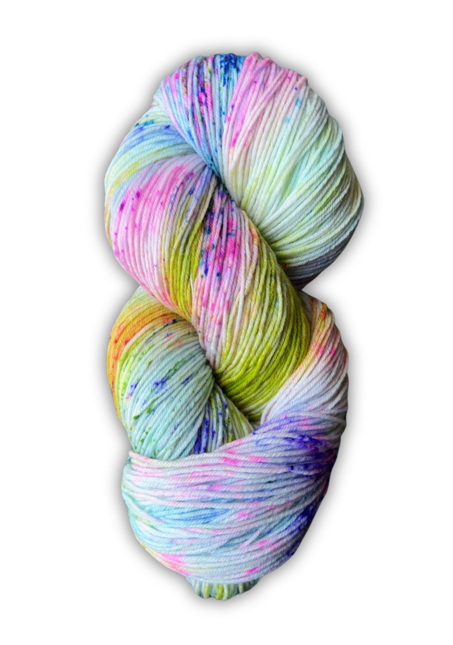 Hand-Dyed Merino Wool Yarn - Soft and Durable Yarn for Knitting and Crocheting | Indie Dyed Merino Wool | Fingering | Virtual Insanity