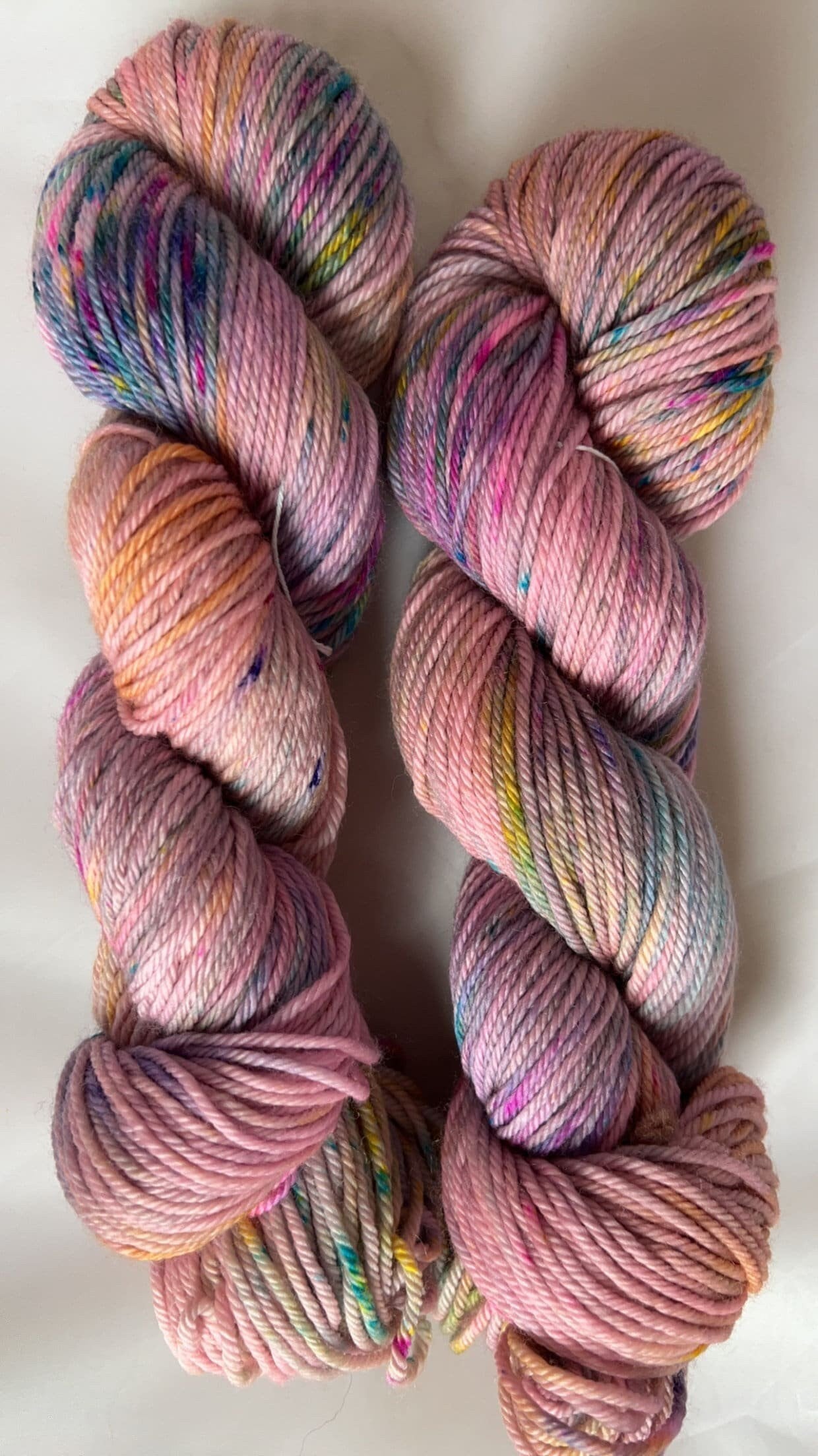 Hand-Dyed Merino Wool Yarn - Soft and Durable Yarn for Knitting and Crocheting | Indie Dyed Merino Wool | Worsted | Carnival