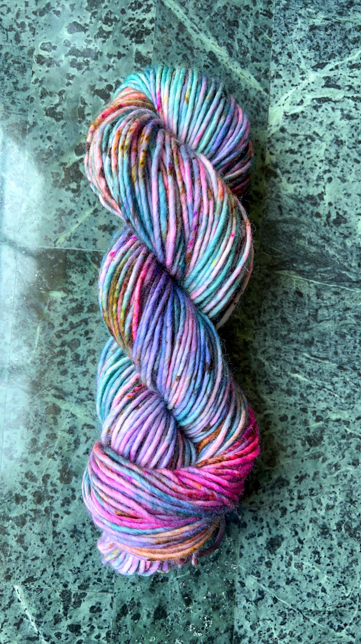 Hand dyed yarn | worsted/aran yarn | hand dyed merino wool yarn | indie dyed wool | Silent Lucidity