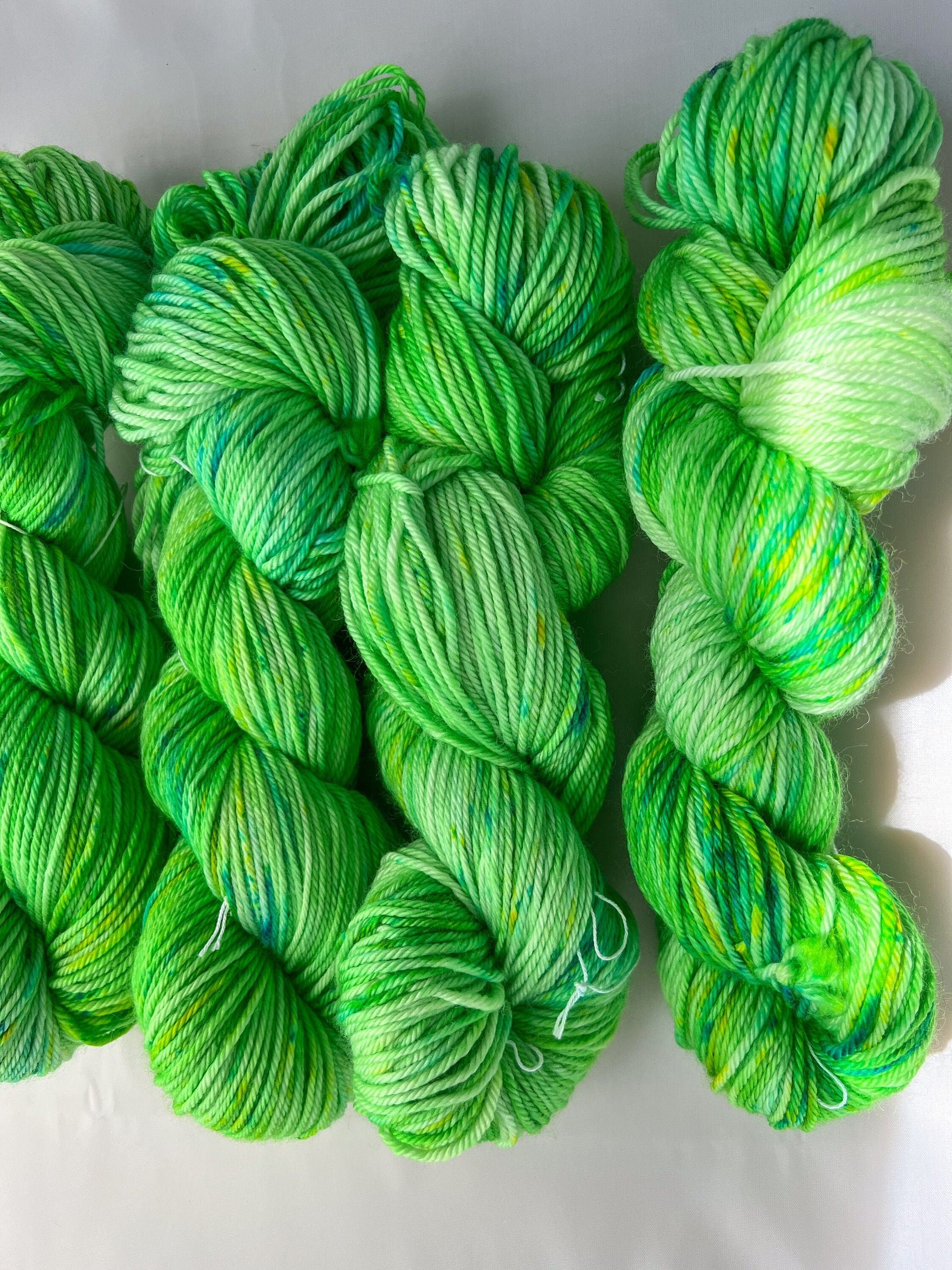 Hand dyed yarn | worsted weight yarn | bulky yarn | hand dyed merino wool yarn | Irish Goodbye